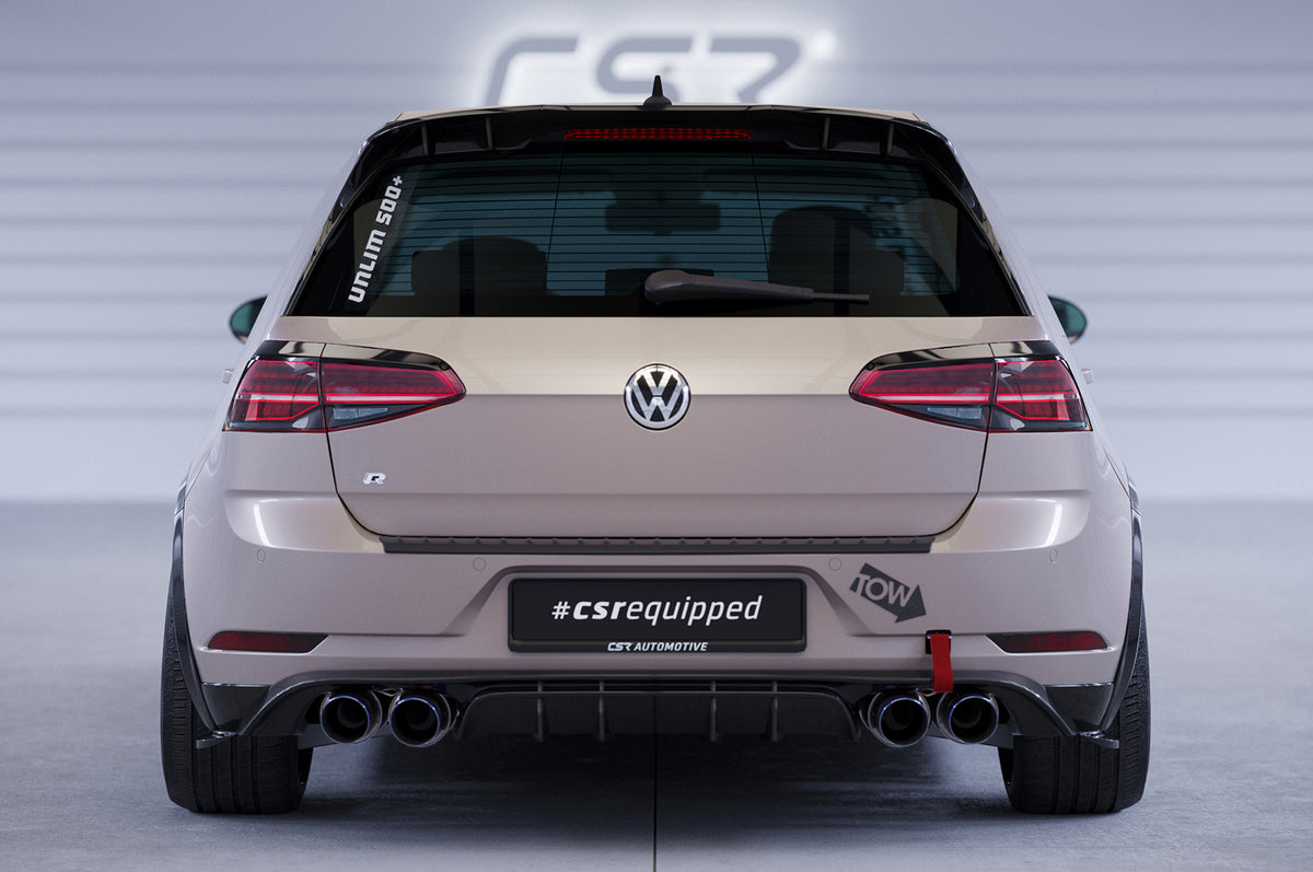 Rear Spoiler | Rear Wing with ABE for VW Golf 7 GTI / GTD / GTE / R / R-Line 2012-2021