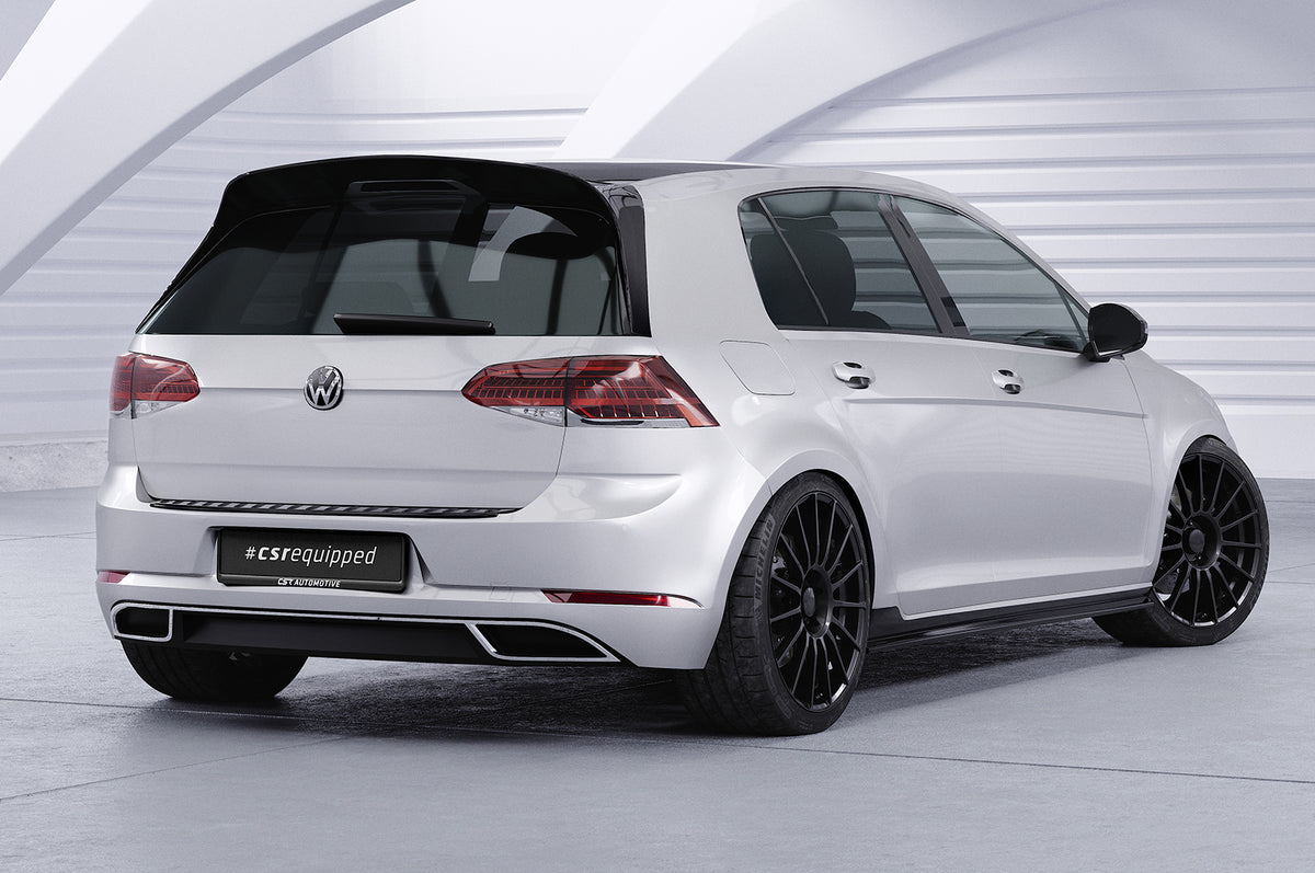 Rear Spoiler | Rear Wing with ABE for VW Golf 7 2012-2021 (Base Model), Clubsport Style