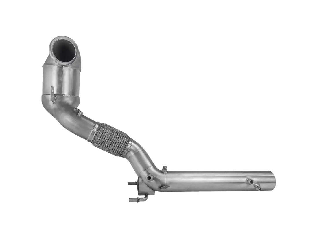 Downpipe VW Golf 7 GTI Performance / TCR / R, 2.0 TSI EA888 Gen 3 OPF (200 Cell Cat) – Bull-X 3″