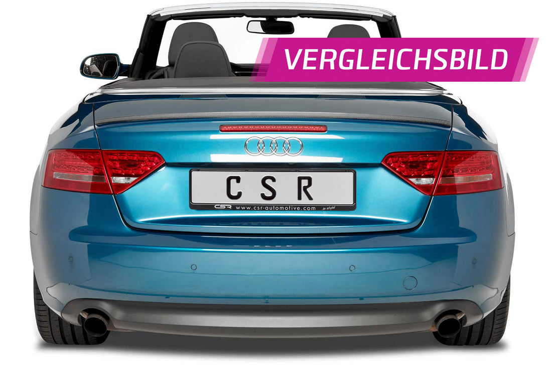Rear Lip | Trunk Spoiler Carbon Look for Volvo S60/V60 (S60 1st Gen) 2000-2009