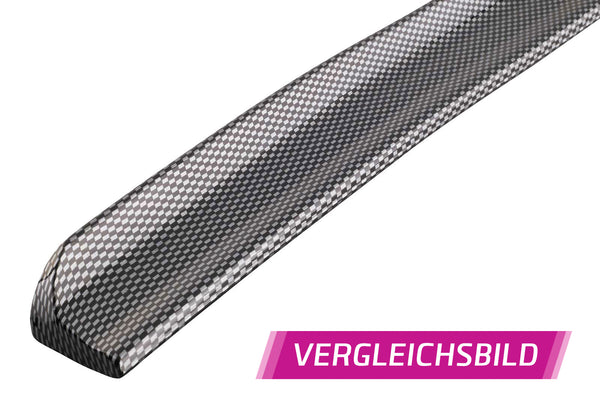 Labio trasero | Alerón de maletero aspecto carbono para VW Polo 86c2f 1990-1994