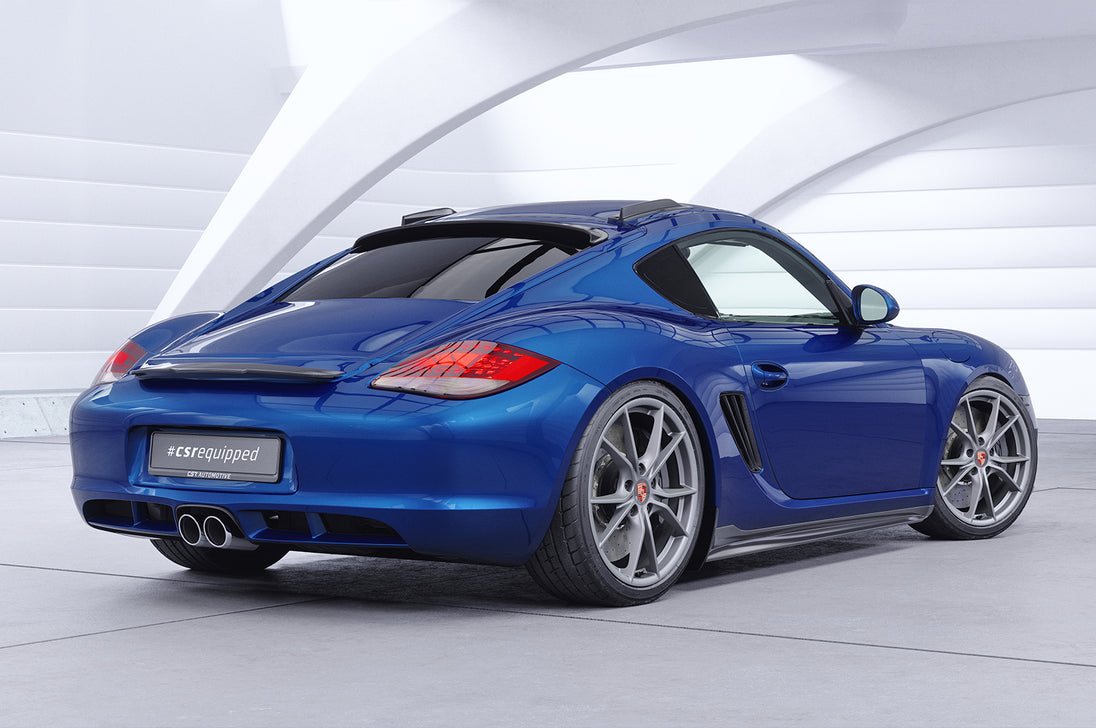 Rear Window Cover with ABE for Porsche Cayman 987c 2005-2013