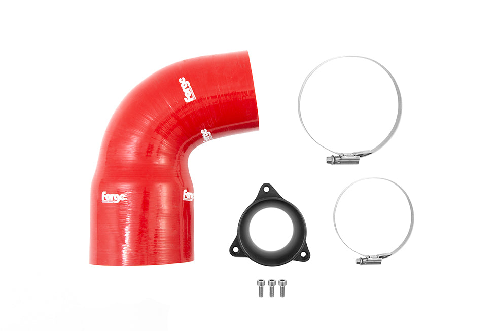 Turbo Inlet Adapter Hyundai i30 N MK3 & Veloster N for 4″ Intakes, Red – Forge Motorsport FMTIA2 – image 4