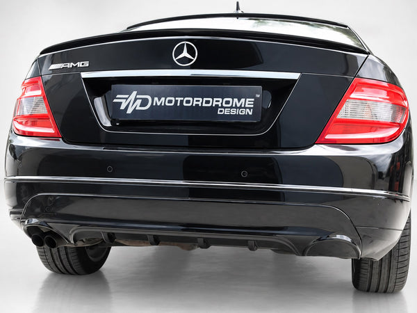 Difusor trasero para Mercedes Clase C W204 (2007-2011)