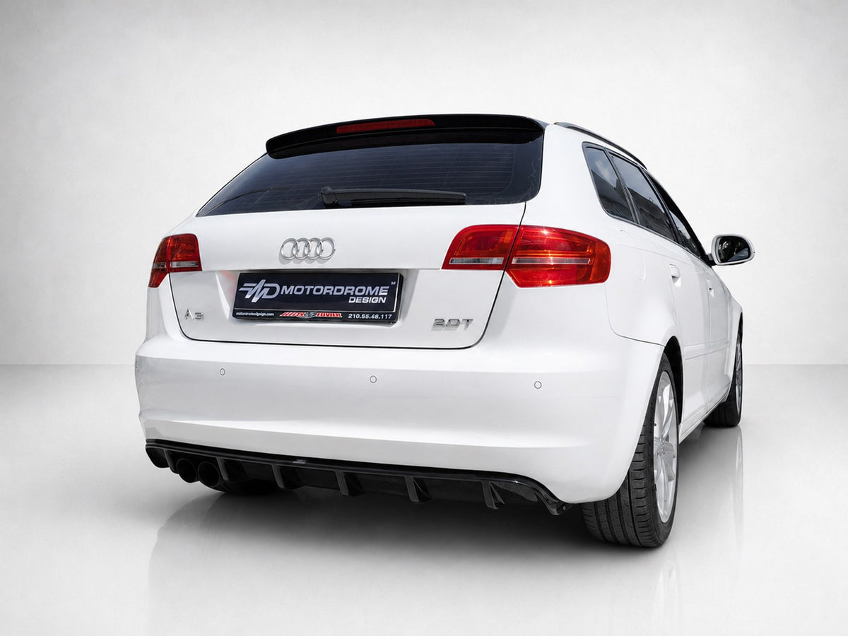 Motordrome Rear Diffuser Audi A3 8P Sportback (2008-2012) – view 3