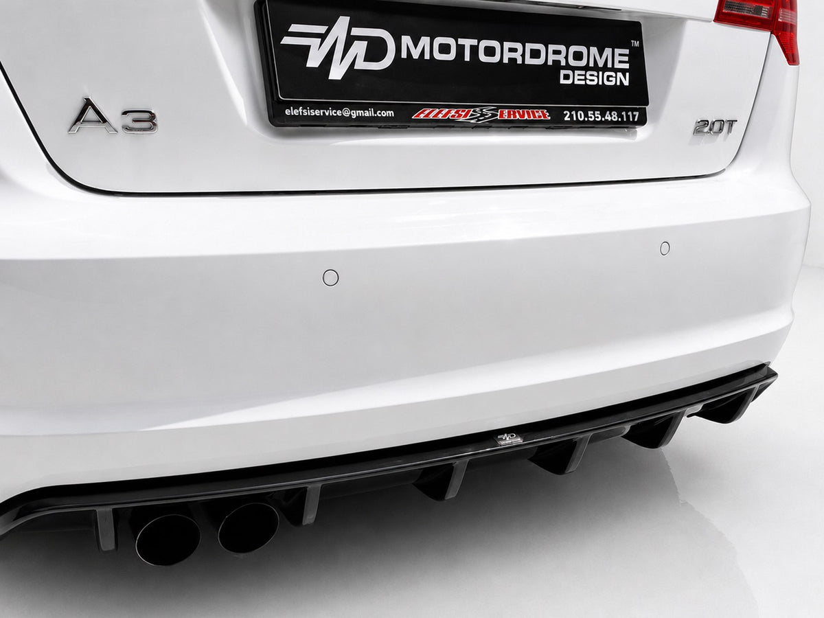 Motordrome Rear Diffuser Audi A3 8P Sportback (2008-2012) – view 4
