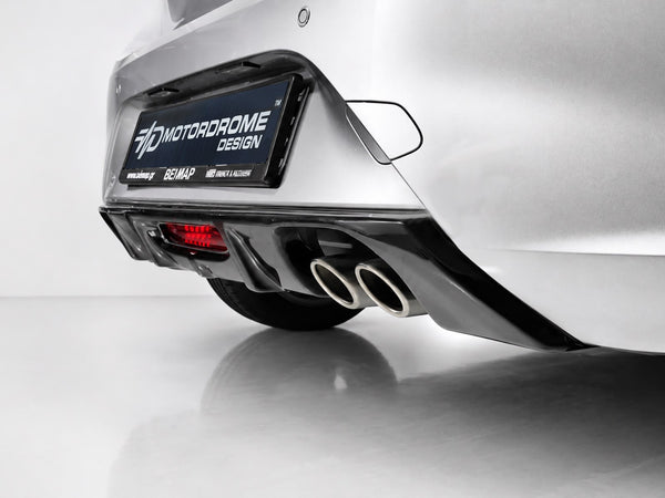 Heckdiffusor für Doppelauspuff Opel Corsa F GS-Line (2019-)