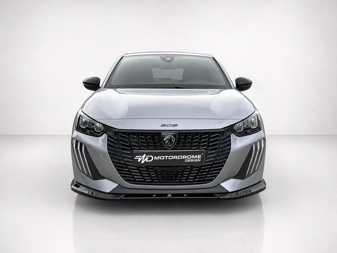 Motordrome Front Splitter Peugeot 208 Mk2 Facelift (2023-)