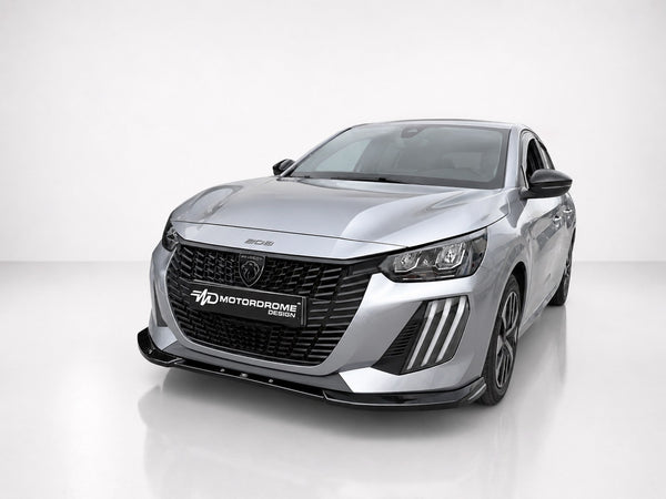 Splitter delantero para Peugeot 208 Mk2 Facelift (2023-)
