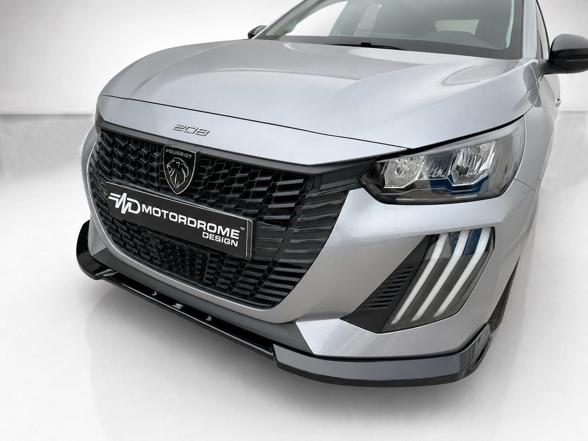 Motordrome Front Splitter Peugeot 208 Mk2 Facelift (2023-) – view 3