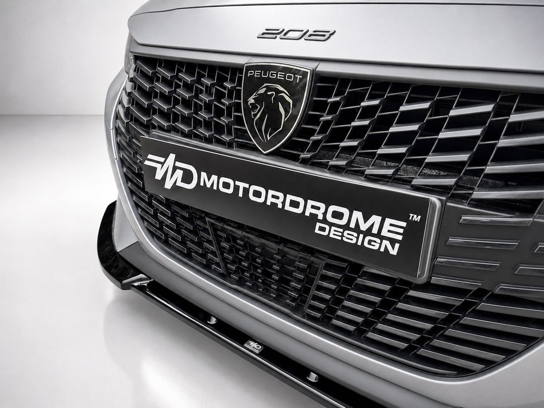 Motordrome Front Splitter Peugeot 208 Mk2 Facelift (2023-) – view 4