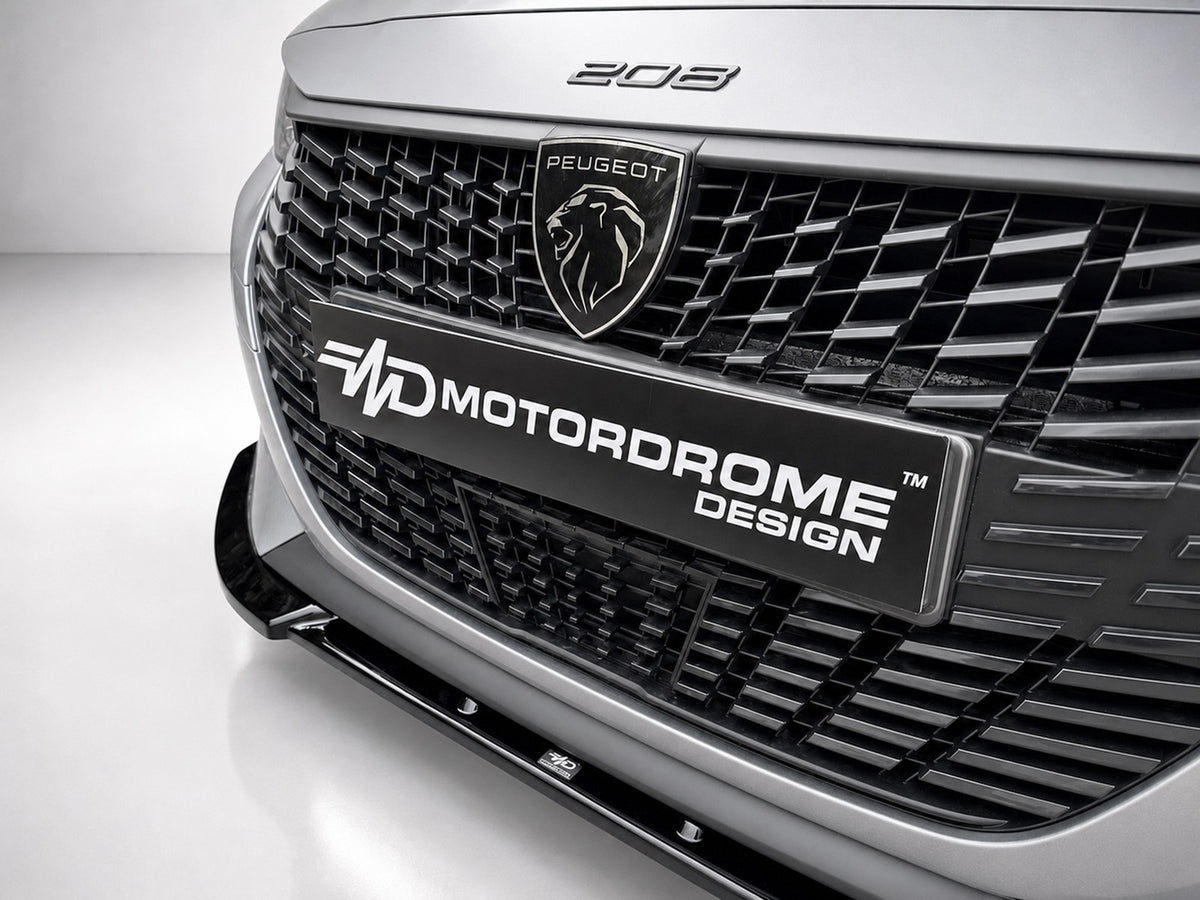 Motordrome Front Splitter Peugeot 208 Mk2 Facelift (2023-) – view 4