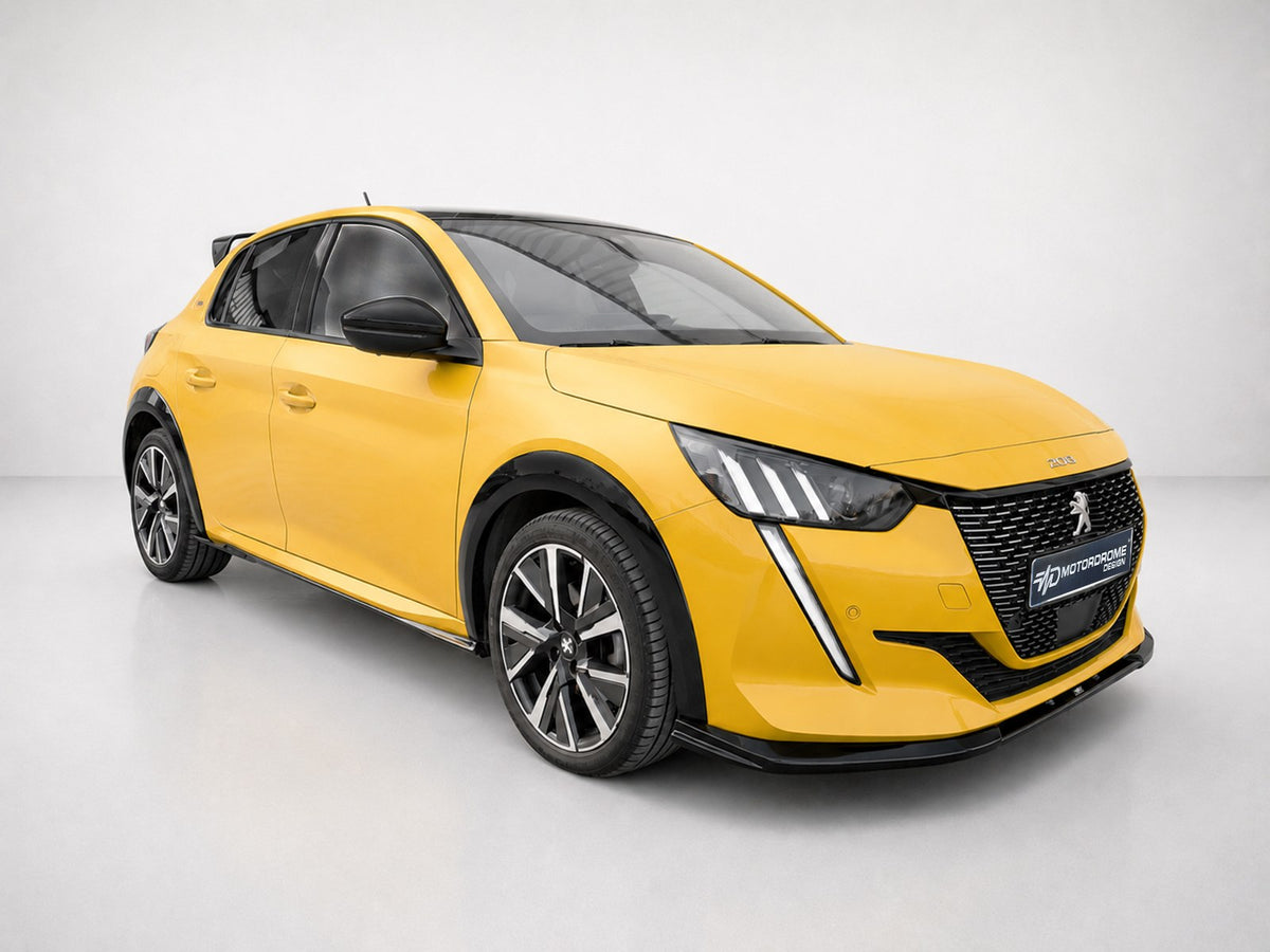 Motordrome Front Splitter Peugeot 208 Mk2 (2019-2023)