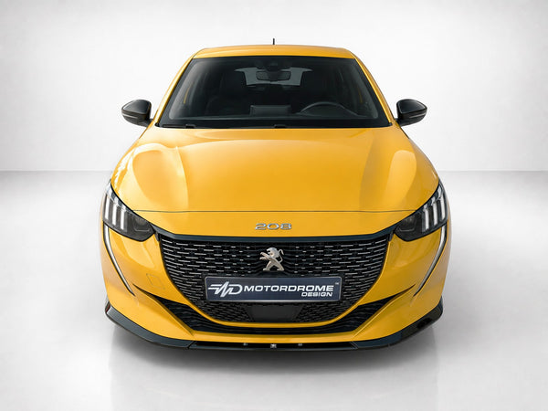 Splitter delantero V.2 para Peugeot 208 Mk2 (2019-2023)