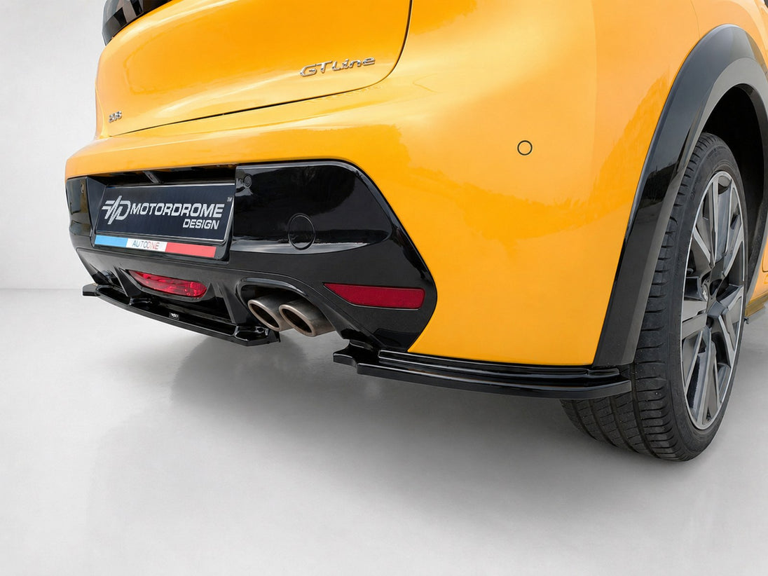 Motordrome Rear Splitter Peugeot 208 Mk2 (2019-) – view 4