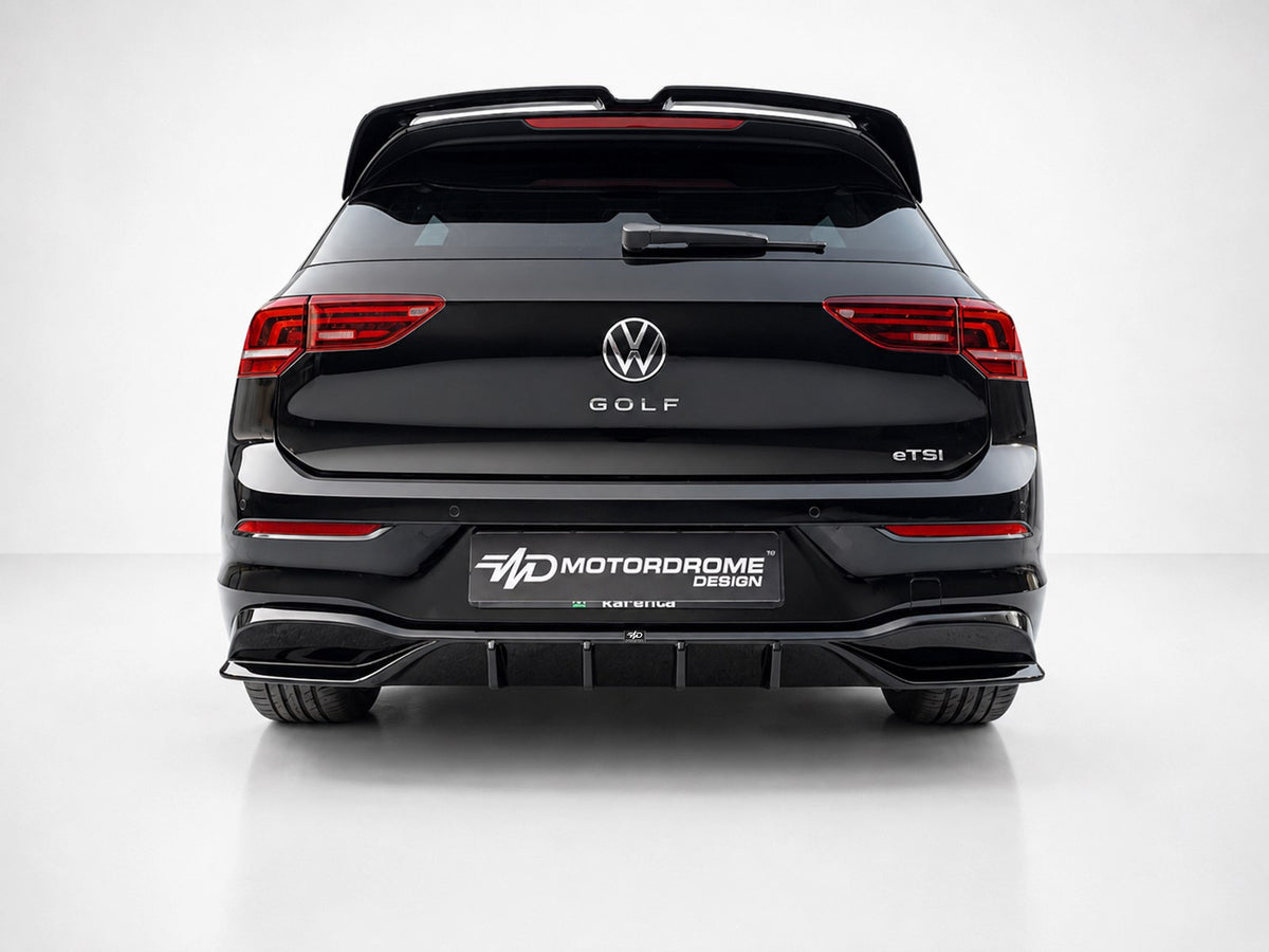 Motordrome Rear Diffuser Volkswagen Golf Mk8 / MK8 Facelift