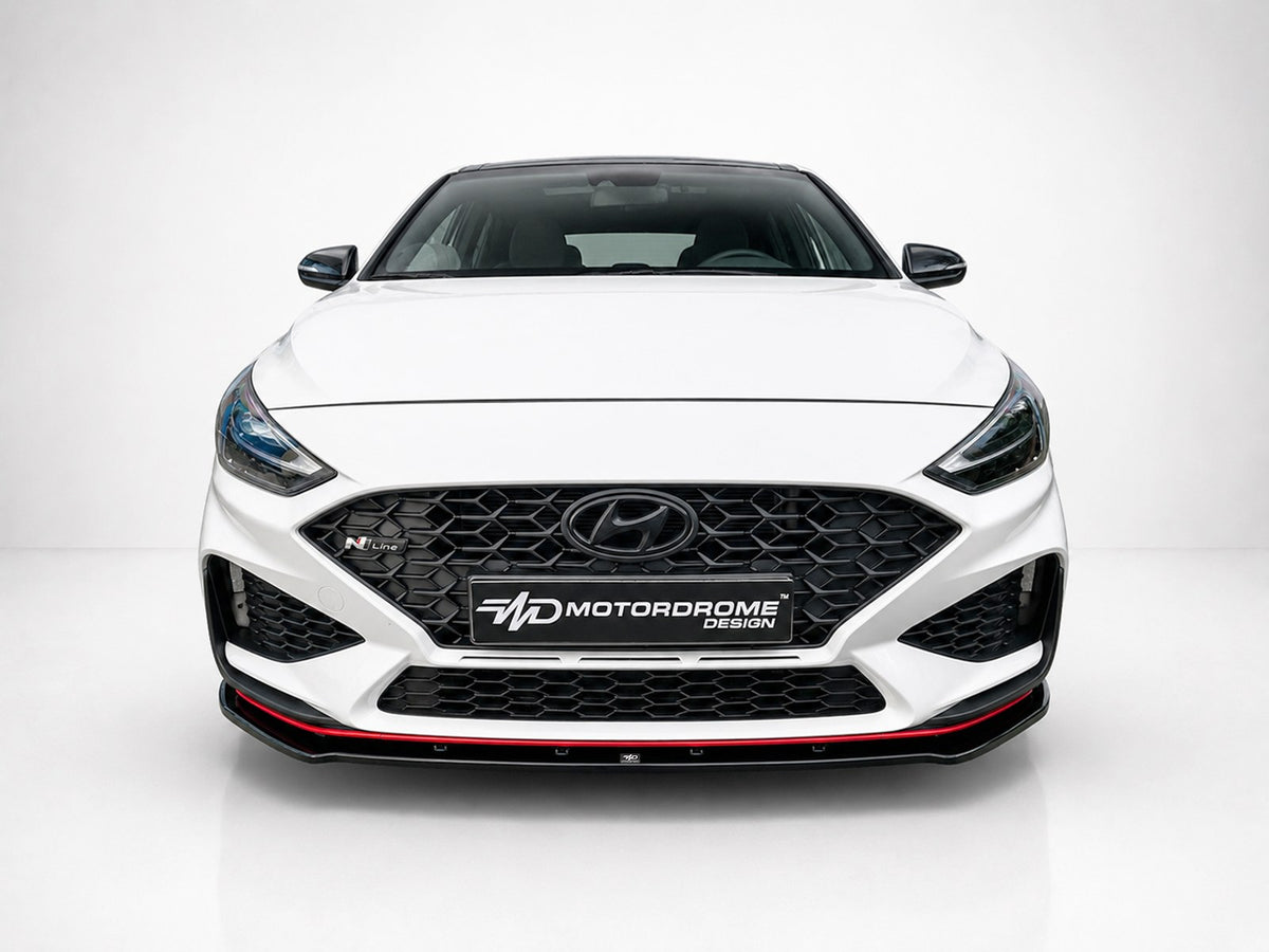 Motordrome Front Splitter Hyundai i30 Mk3 N / N-Line Hatchback / Fastback Facelift (2020-)