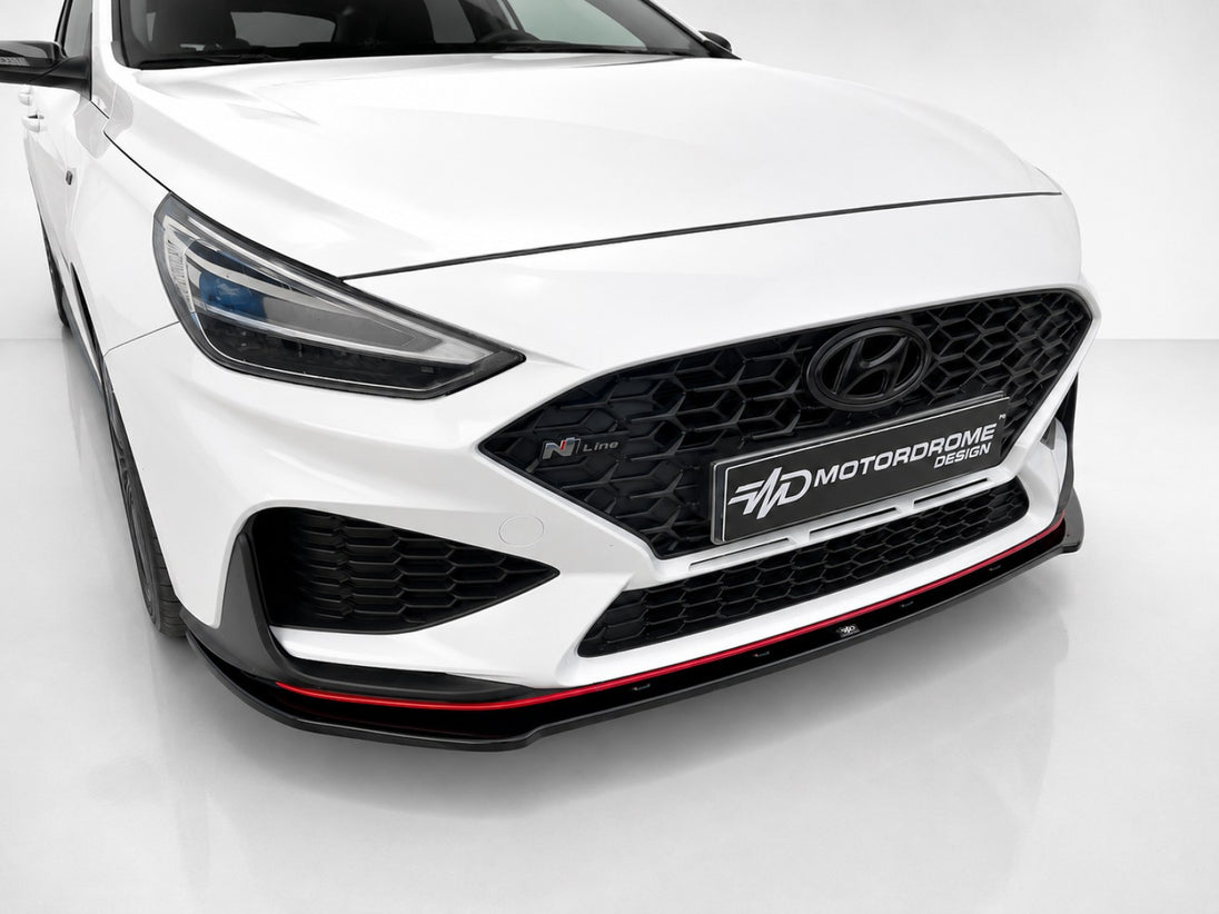 Motordrome Front Splitter Hyundai i30 Mk3 N / N-Line Hatchback / Fastback Facelift (2020-) – view 4