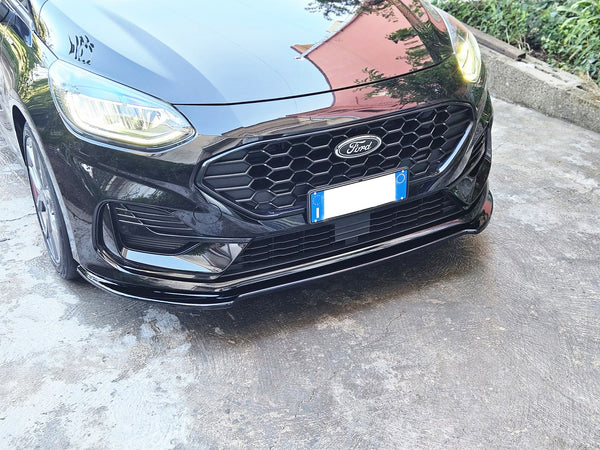 Splitter delantero V.1 para Ford Fiesta Mk8 ST-Line Facelift (2021-2024)