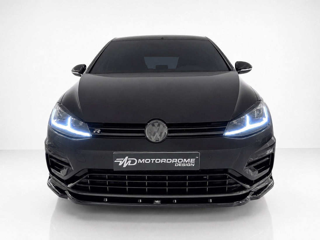Motordrome Front Splitter Volkswagen Golf Mk7 Facelift R / R-Line