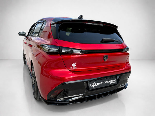 Splitter trasero para Peugeot 308 Mk3 Hatchback (2021-)
