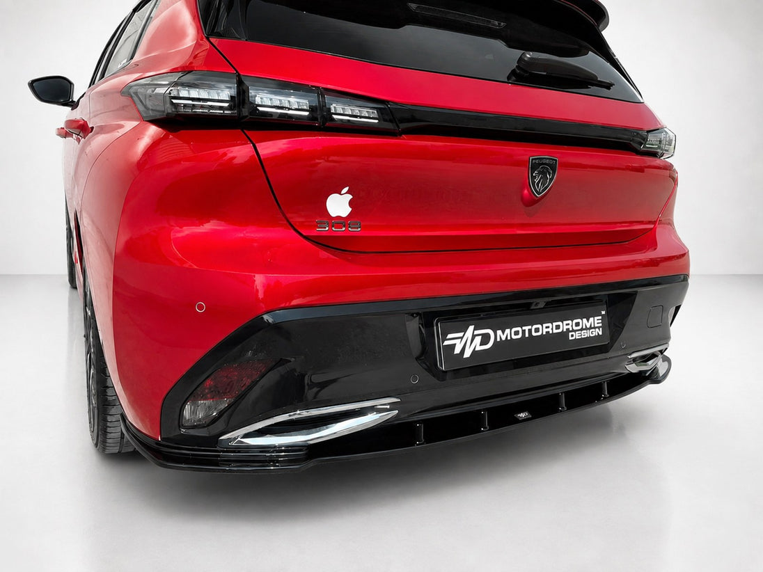 Motordrome Rear Splitter Peugeot 308 Mk3 Hatchback (2021-) – view 3