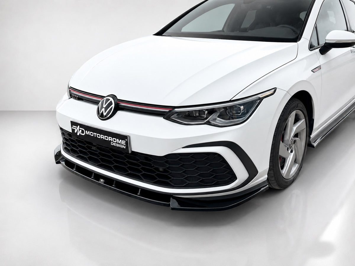 Motordrome Front Splitter Volkswagen Golf Mk8 GTI / GTE / R-Line – view 3