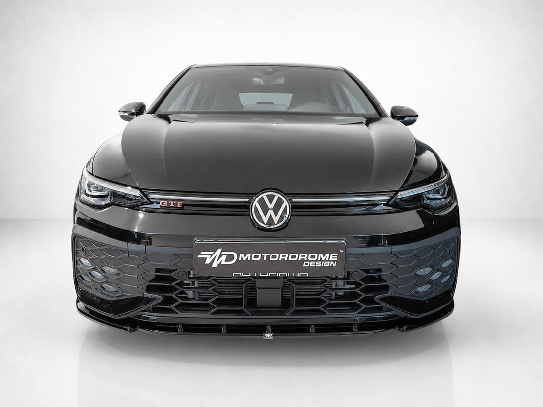 Motordrome Front Splitter Volkswagen Golf Mk8 Facelift GTI / GTE / R-Line