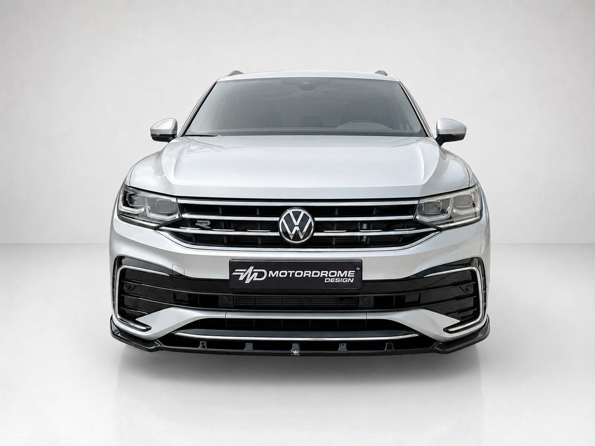 Motordrome Front Splitter Volkswagen Tiguan R / R-Line Mk2 Facelift (2020-2024)
