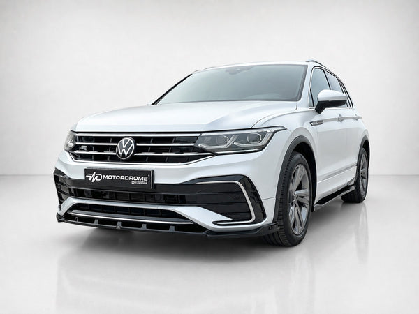 Splitter delantero para Volkswagen Tiguan R / R-Line Mk2 Facelift (2020-2024)