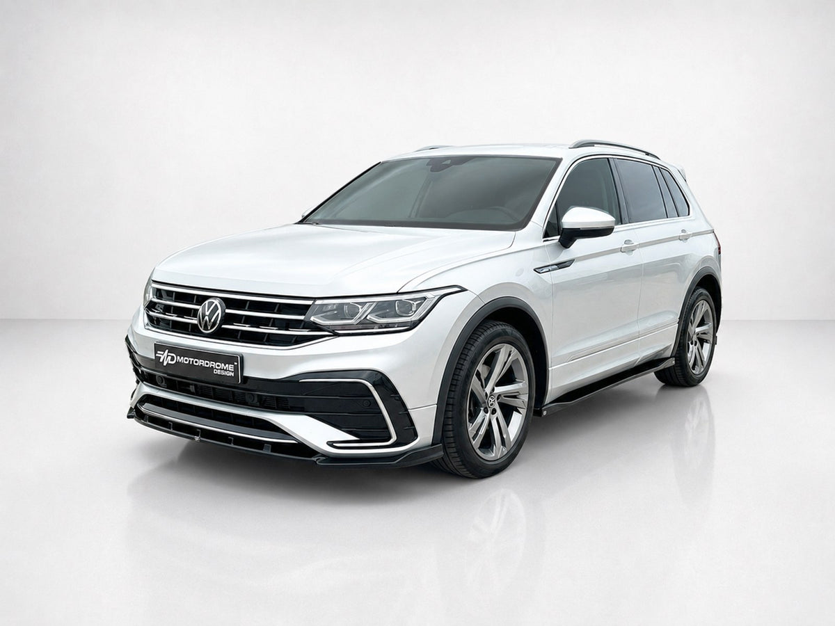 Motordrome Front Splitter Volkswagen Tiguan R / R-Line Mk2 Facelift (2020-2024) – view 4