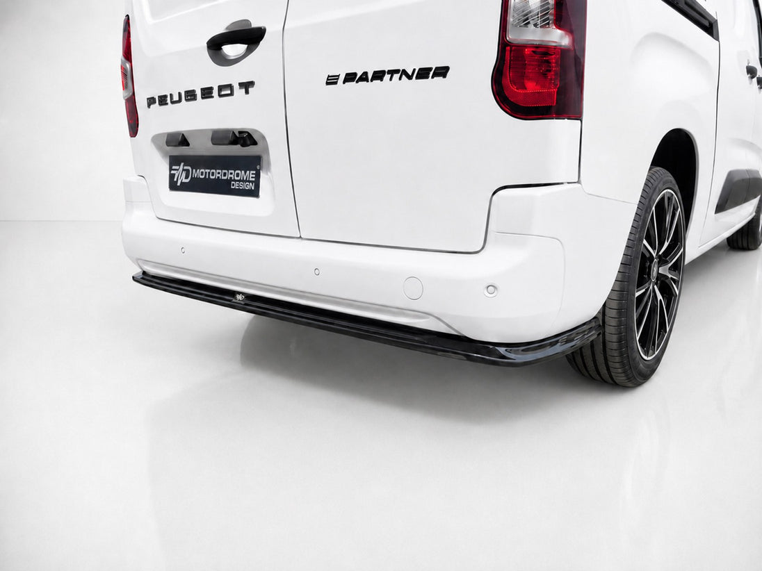 Motordrome Rear Splitter Citroen Berlingo L2 Mk3 / Peugeot Partner L2 Mk3 / Opel Combo E L2 – view 2