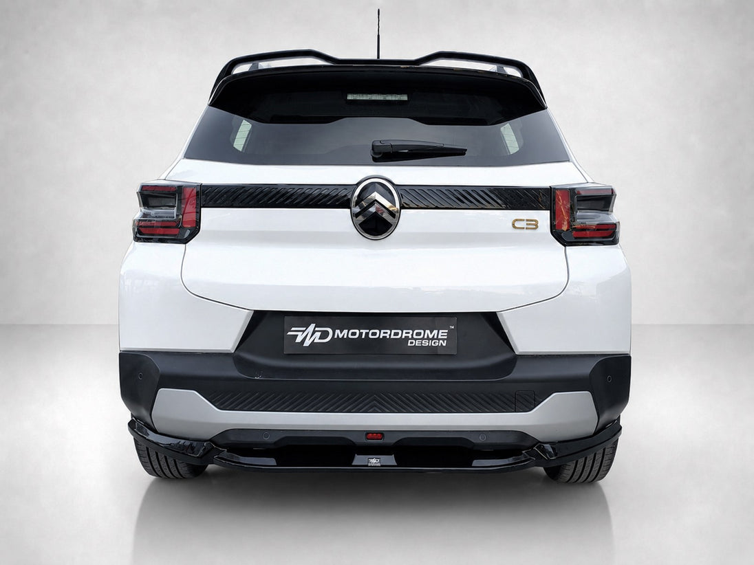 Motordrome Rear Splitter Citroen C3 Mk4