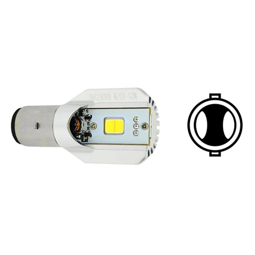 BA20d LED Bulb 8W 12V - CarSense