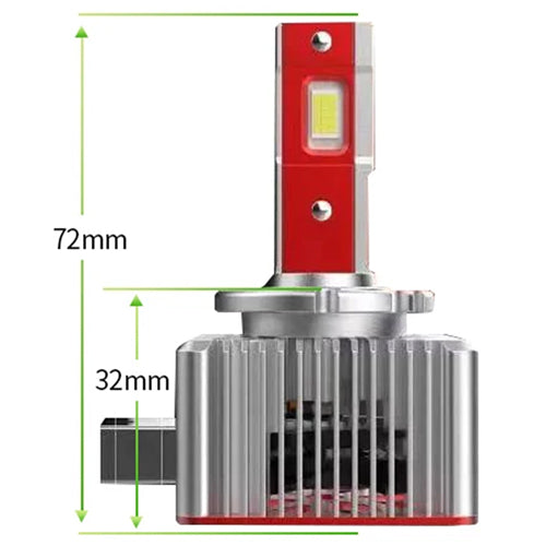 D1S LED Conversion Kit 12/24V 6000K 8400 lm - CarSense