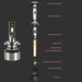 H3 LED Headlight Conversion Kit 12/24V 6000K 8000 lm - CarSense