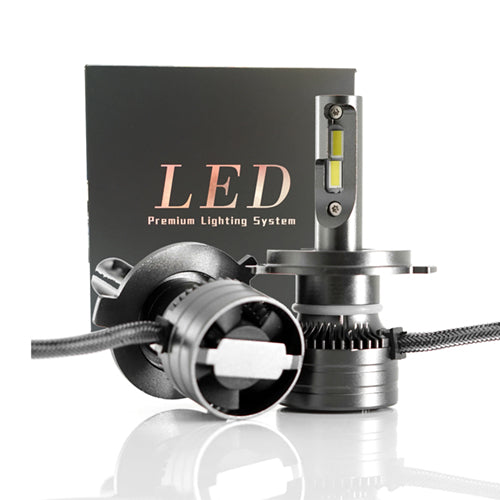 H3 LED Headlight Conversion Kit 12/24V 6000K 8000 lm - CarSense