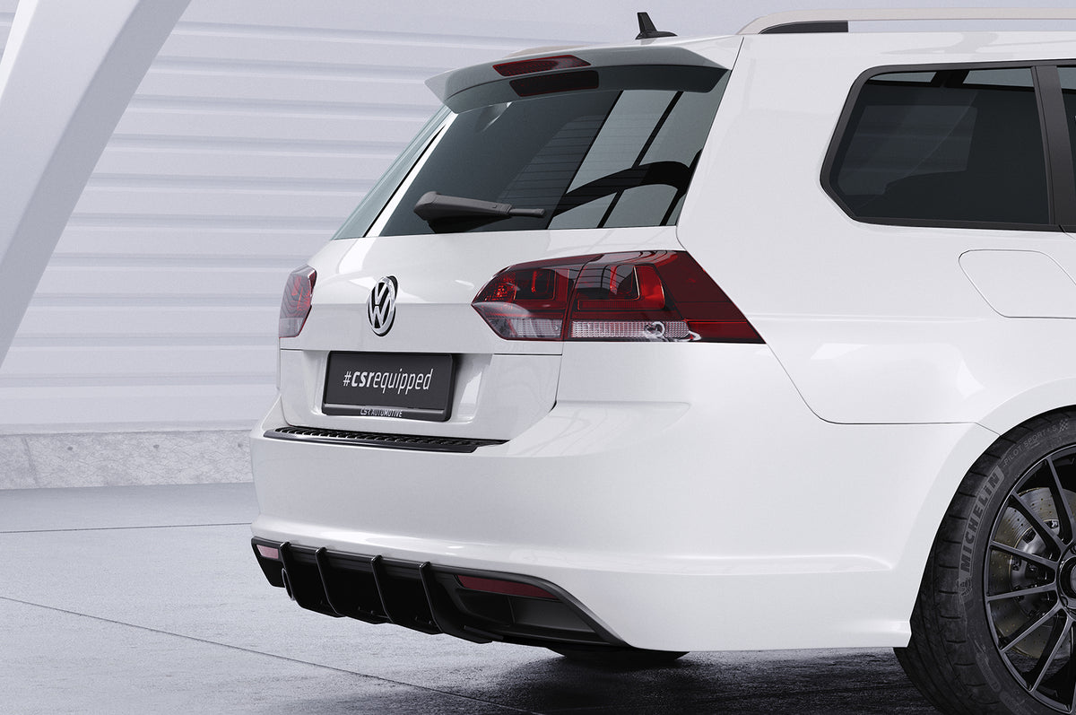 Rear Bumper Protector | Loading Edge Guard for VW Golf 7 Variant Pre-Facelift 2013-2017