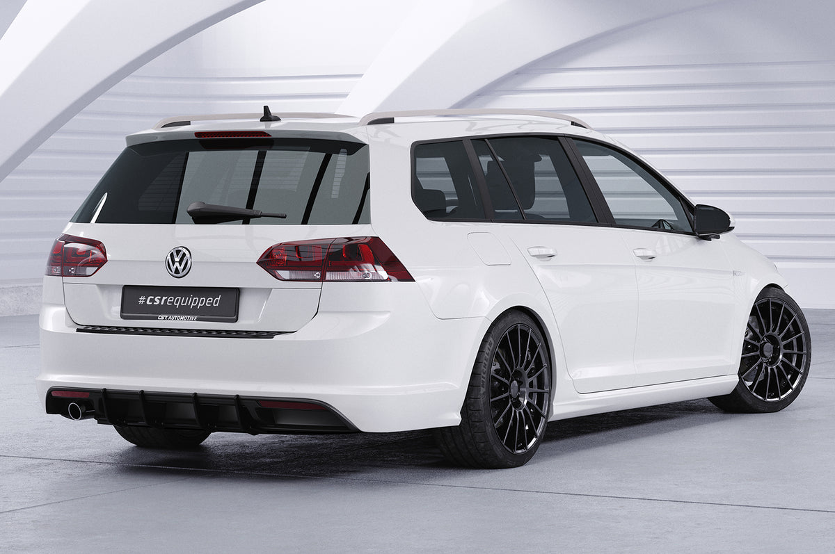 Rear Bumper Protector | Loading Edge Guard for VW Golf 7 Variant Pre-Facelift 2013-2017