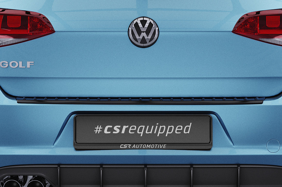 Rear Bumper Protector | Loading Edge Guard for VW Golf 7 Hatchback Pre-Facelift 2013-2017