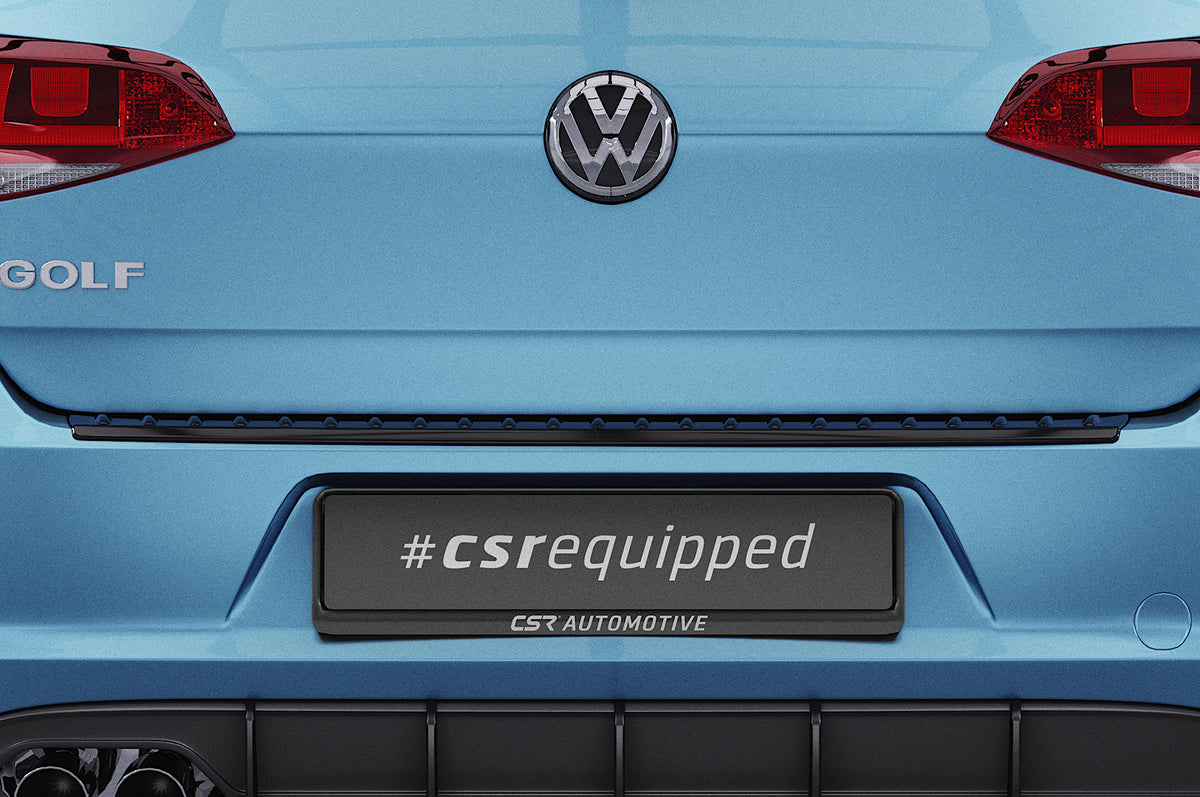 Rear Bumper Protector | Loading Edge Guard for VW Golf 7 Hatchback Pre-Facelift 2013-2017