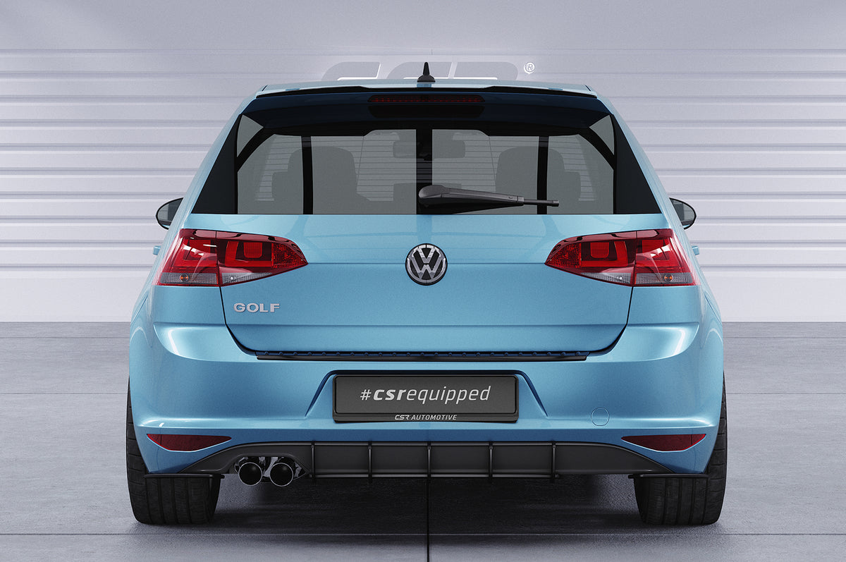Rear Bumper Protector | Loading Edge Guard for VW Golf 7 Hatchback Pre-Facelift 2013-2017