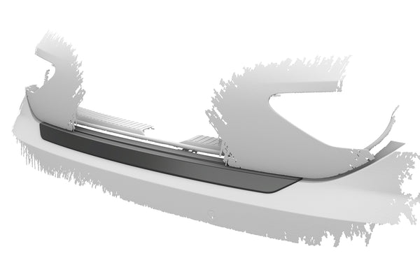 Ladekantenschutz für Seat Leon Mk3 (5F) 5-Türer 2012–2020, Schwarz Glänzend