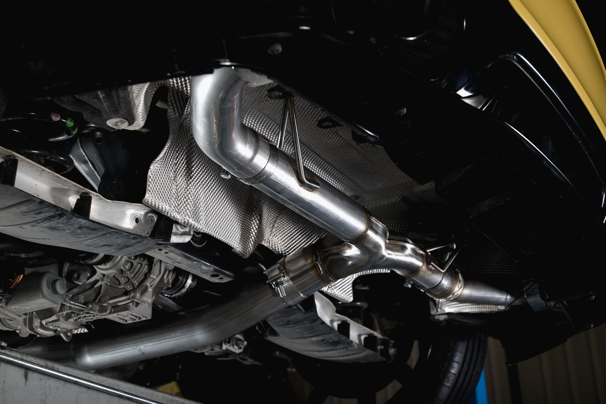 GPF-Back Exhaust Mercedes A35 AMG W177 Hatchback (2018–2026), With Valve, No Rear Silencer – Scorpio – image 3