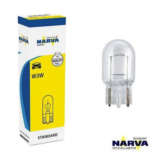 W3W W2.1x9.5d Wedge Bulb 12V 3W (Pair) - Narva