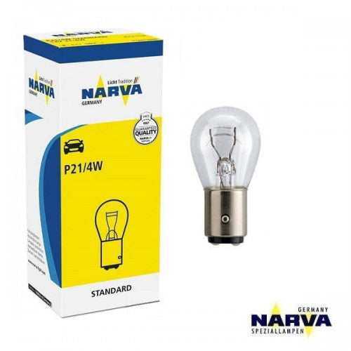 P21/4W BAZ15d Bulb 12V 21/4W (Pair) - Narva