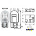 W21/5W T20 Wedge Bulb 12V 21/5W - Narva