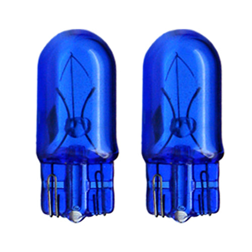 W5W T10 Bulbs 12V 5W (Pair) - Metal White