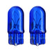W5W T10 Bulbs 12V 5W (Pair) - Metal White