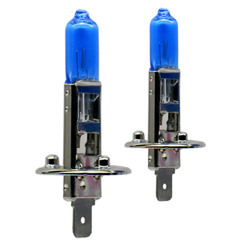 H1 Halogen Bulbs 24V 70W (Pair) - Metal White